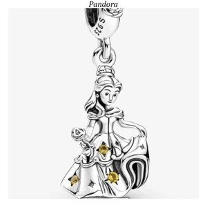 Silver and Gold Charm Pendant